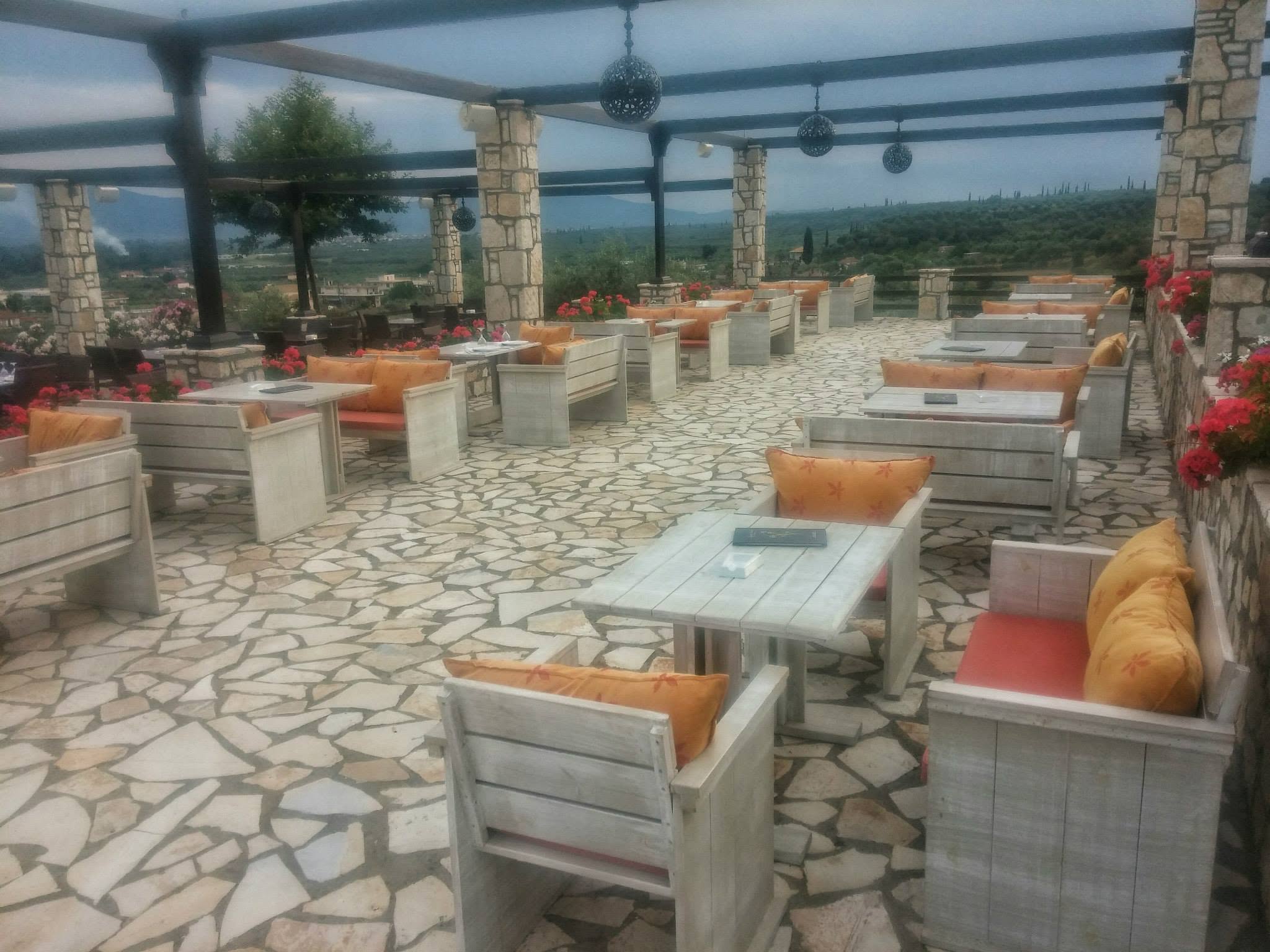 Aqua Terra Terrace with panoramic lake view
